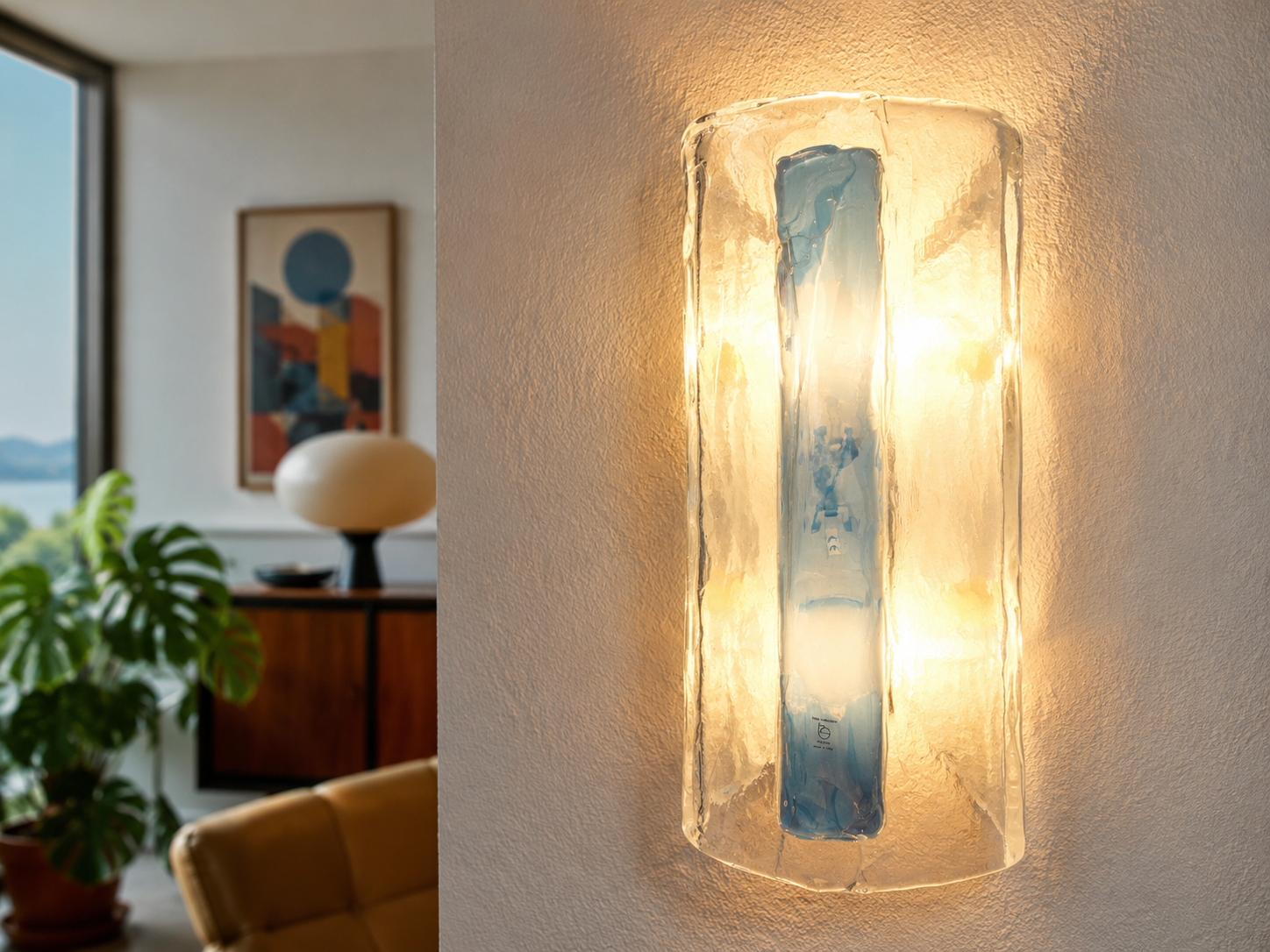 Wandleuchte aus Muranoglas Toso Selezione – Italienische Wandlampe