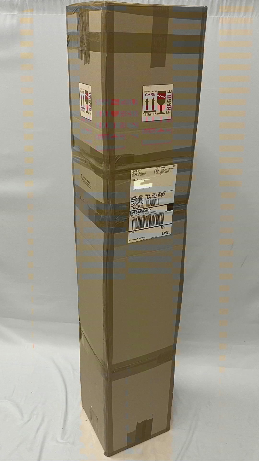 Lipstick Mirror – L’Iconico Specchio "Ad Unghia" (Space Age Design) - Grigio